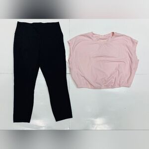 LULULEMON TOP AND LEGGINGS